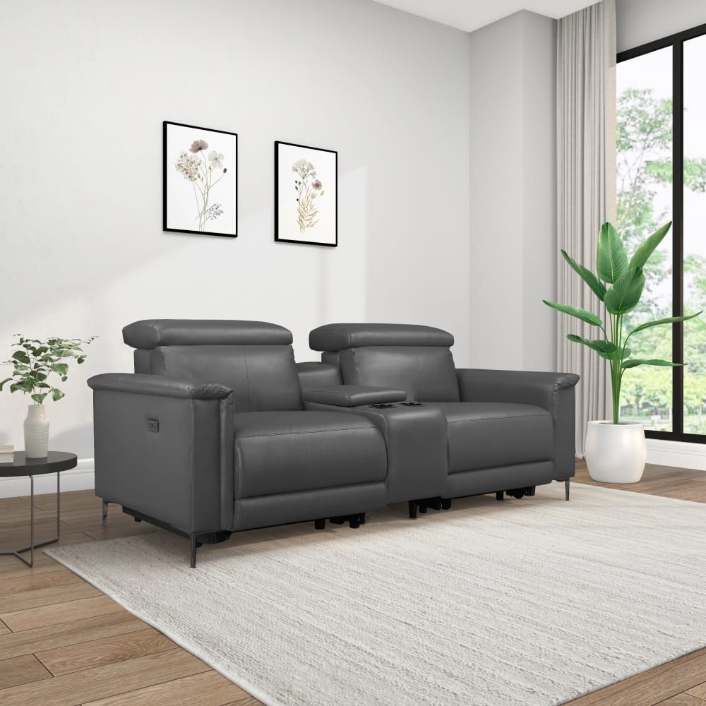 Dorel Home, table d’appoint en métal, photo du marchand