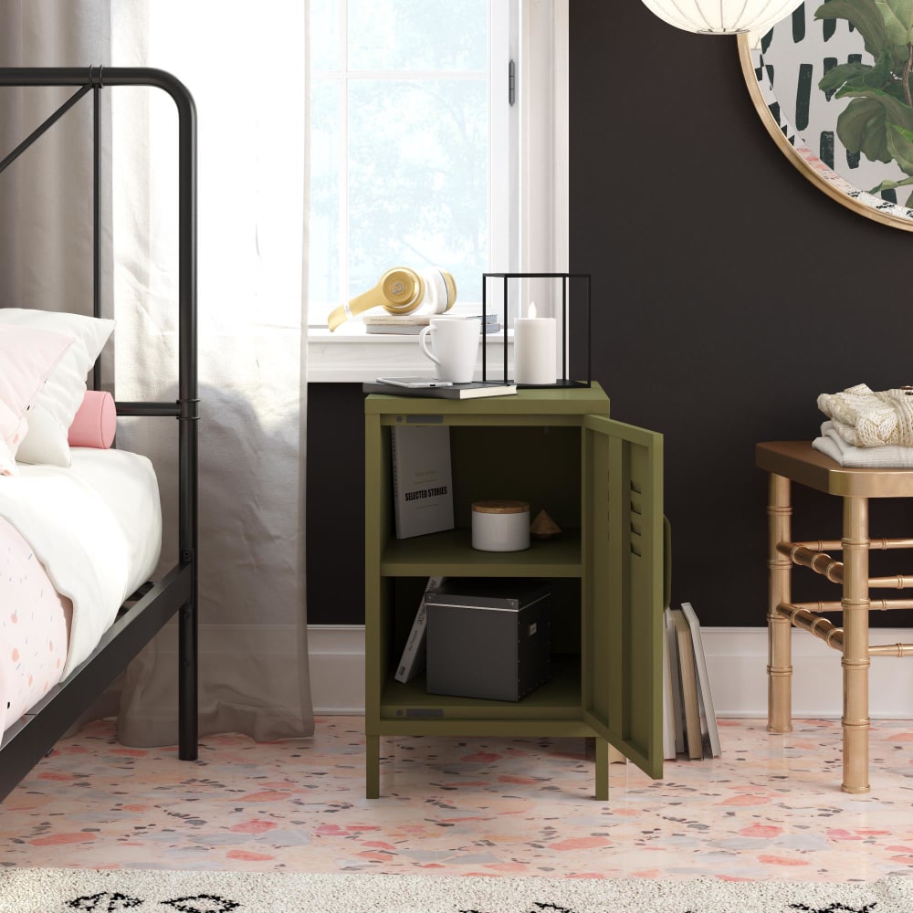 Dorel Home, table d’appoint en métal, photo du marchand