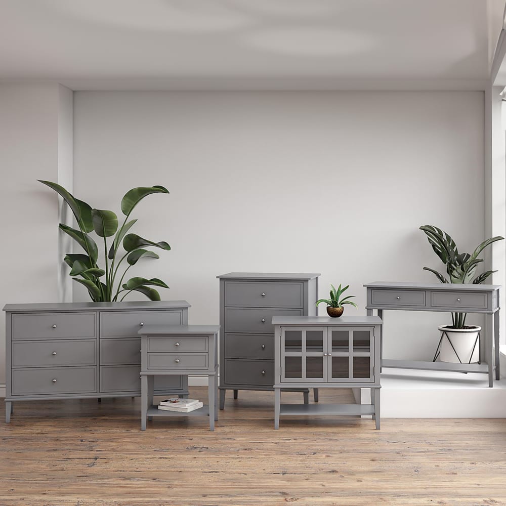 Dorel Home, table d’appoint en panneau, photo du marchand