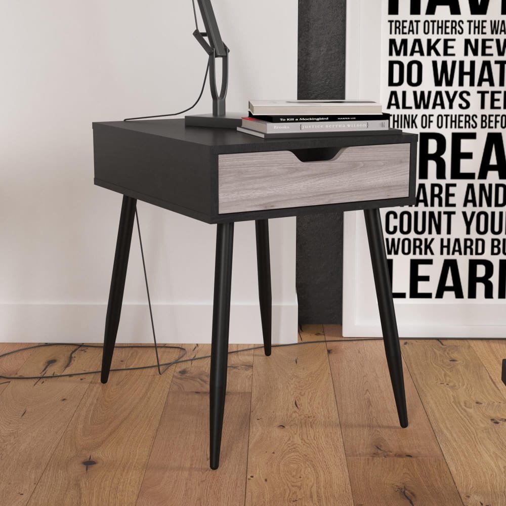 Dorel Home, table d’appoint en panneau, photo du marchand