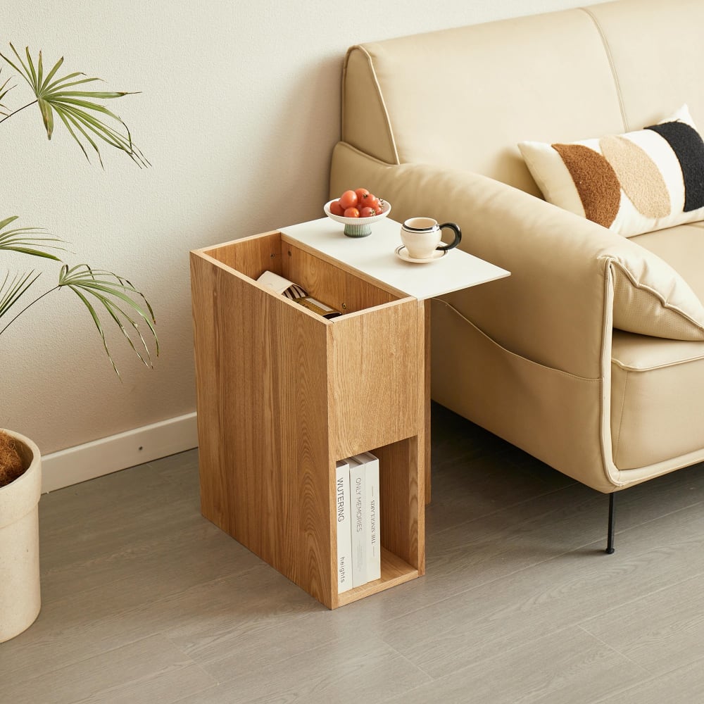 Nordlys, table d’appoint en bois, photo du marchand