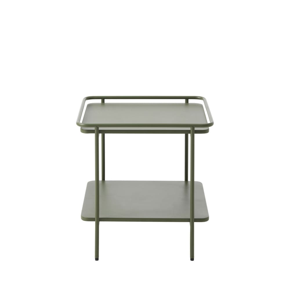 Drawer, table d’appoint en métal, photo du marchand