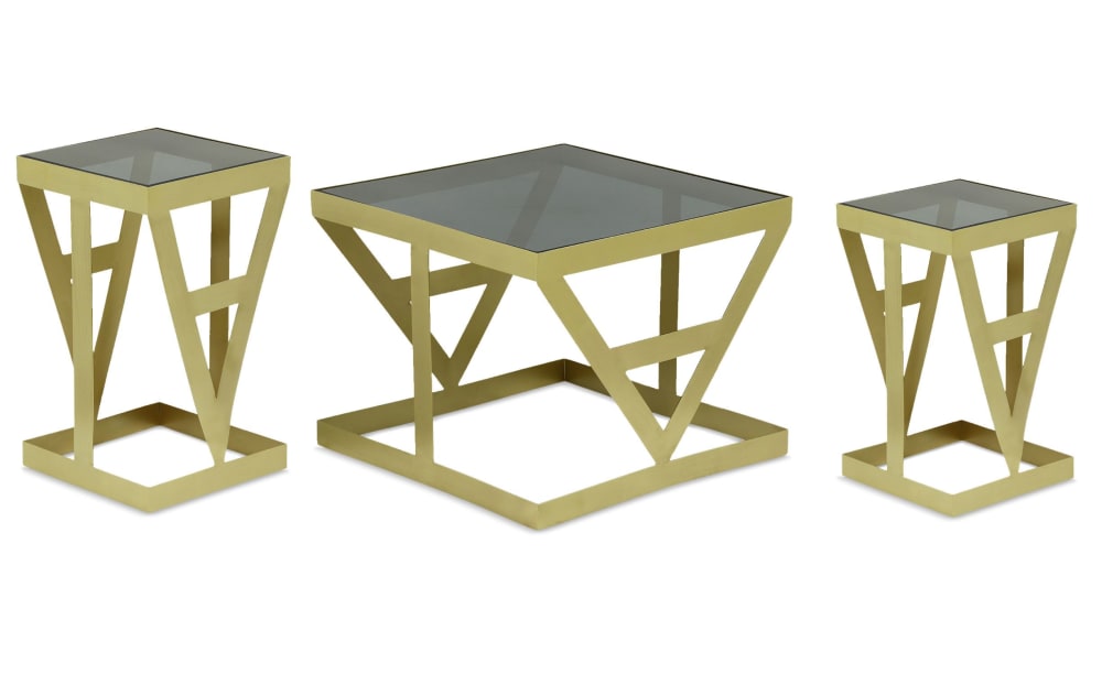 Menzzo, table d’appoint en verre, photo du marchand
