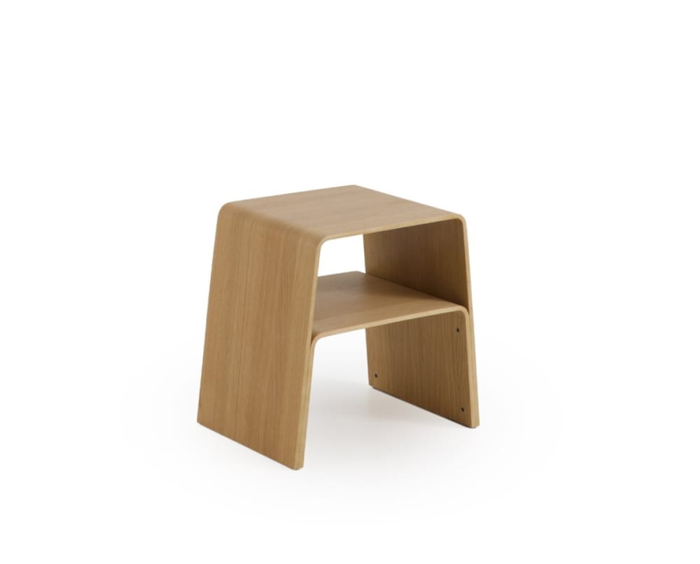 Geese Home, table d’appoint en bois massif, photo du marchand