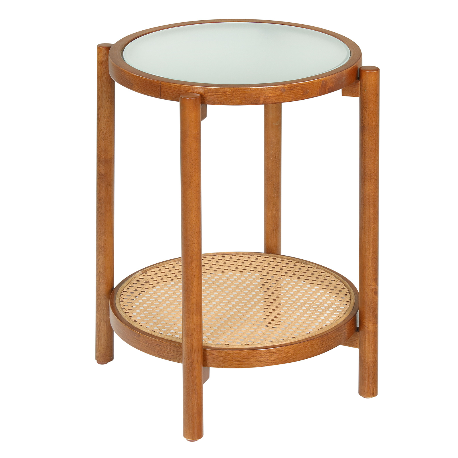 Costway, table d’appoint en verre, photo du marchand
