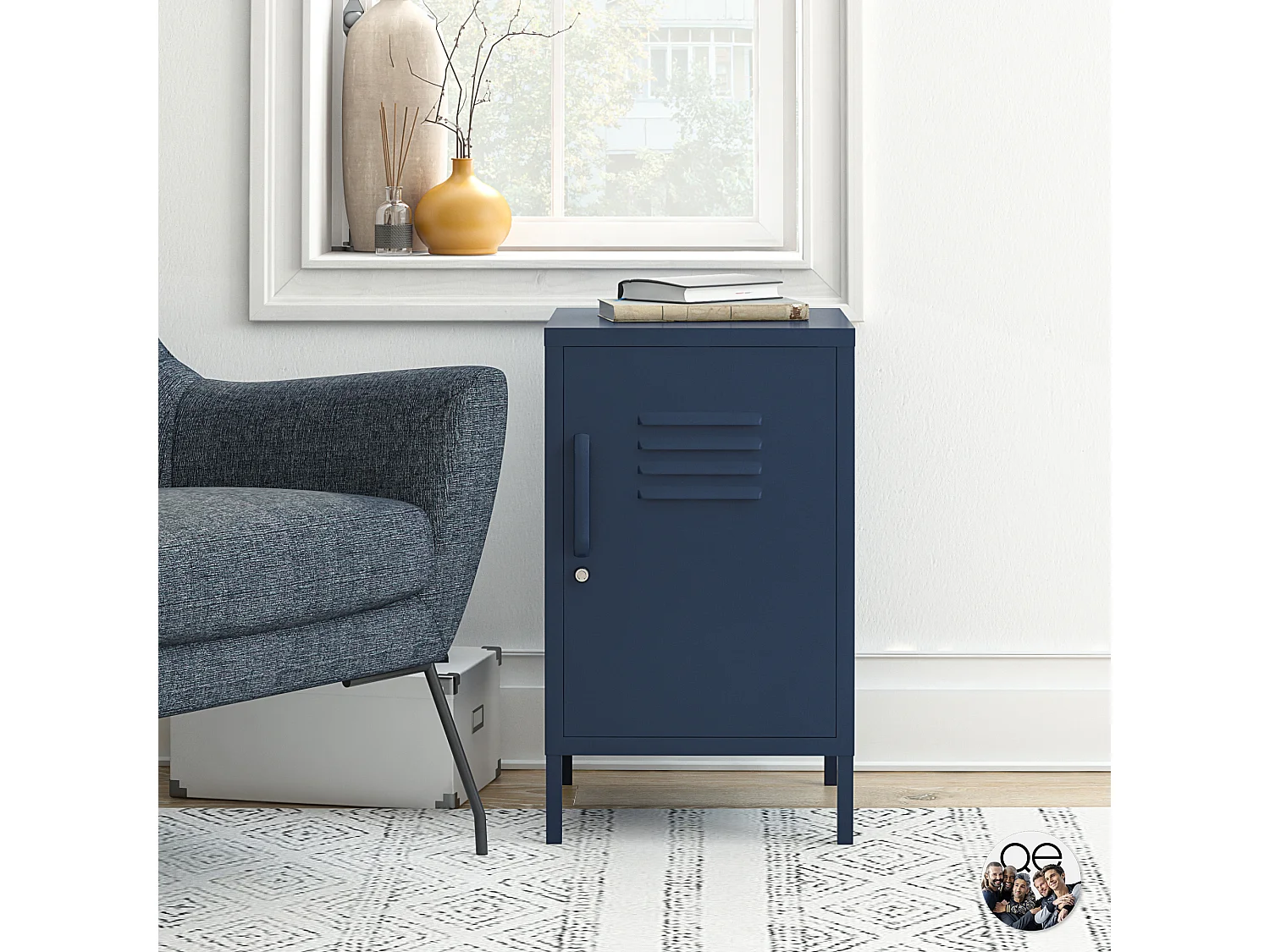 Dorel Home, table d’appoint en bois, photo du marchand