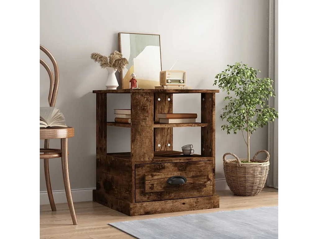 vidaXL, table d’appoint en panneau, photo du marchand