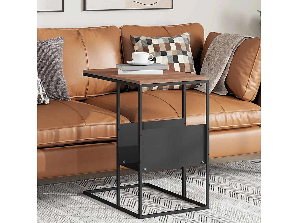 vidaXL, table d’appoint en panneau, photo du marchand