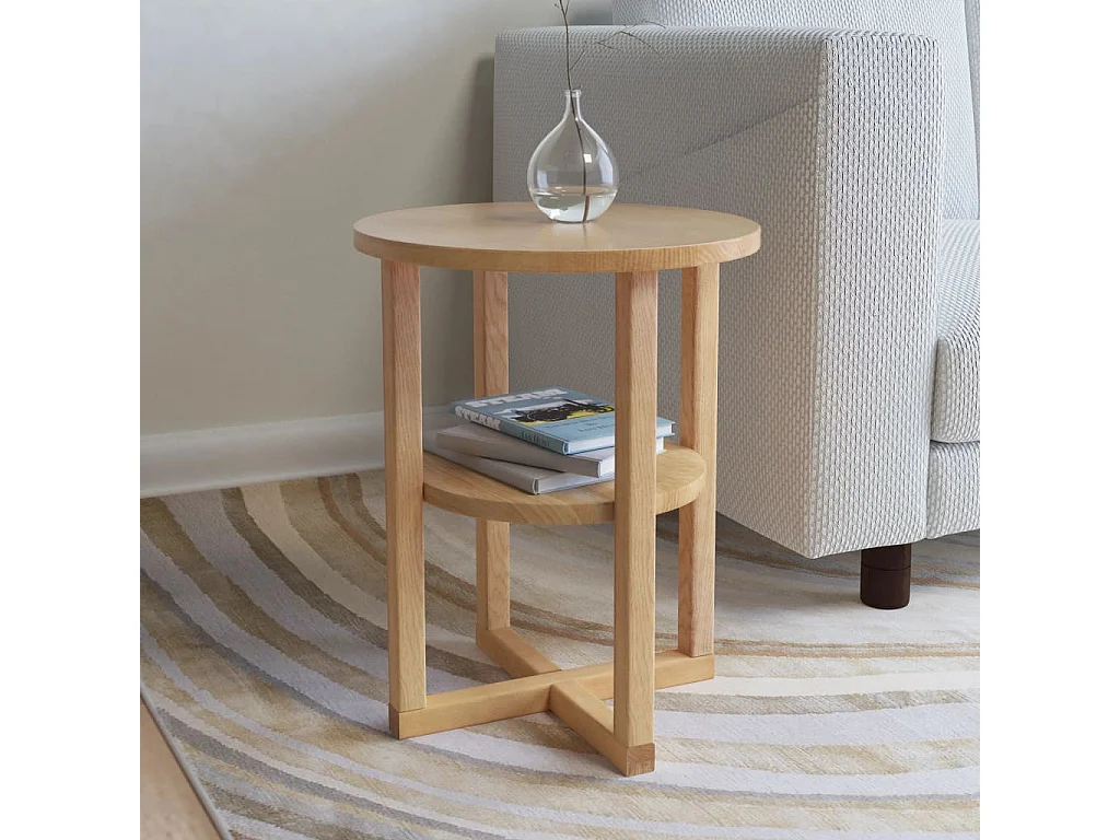 vidaXL, table d’appoint en bois, photo du marchand