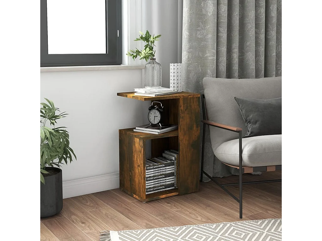 vidaXL, table d’appoint en bois, photo du marchand