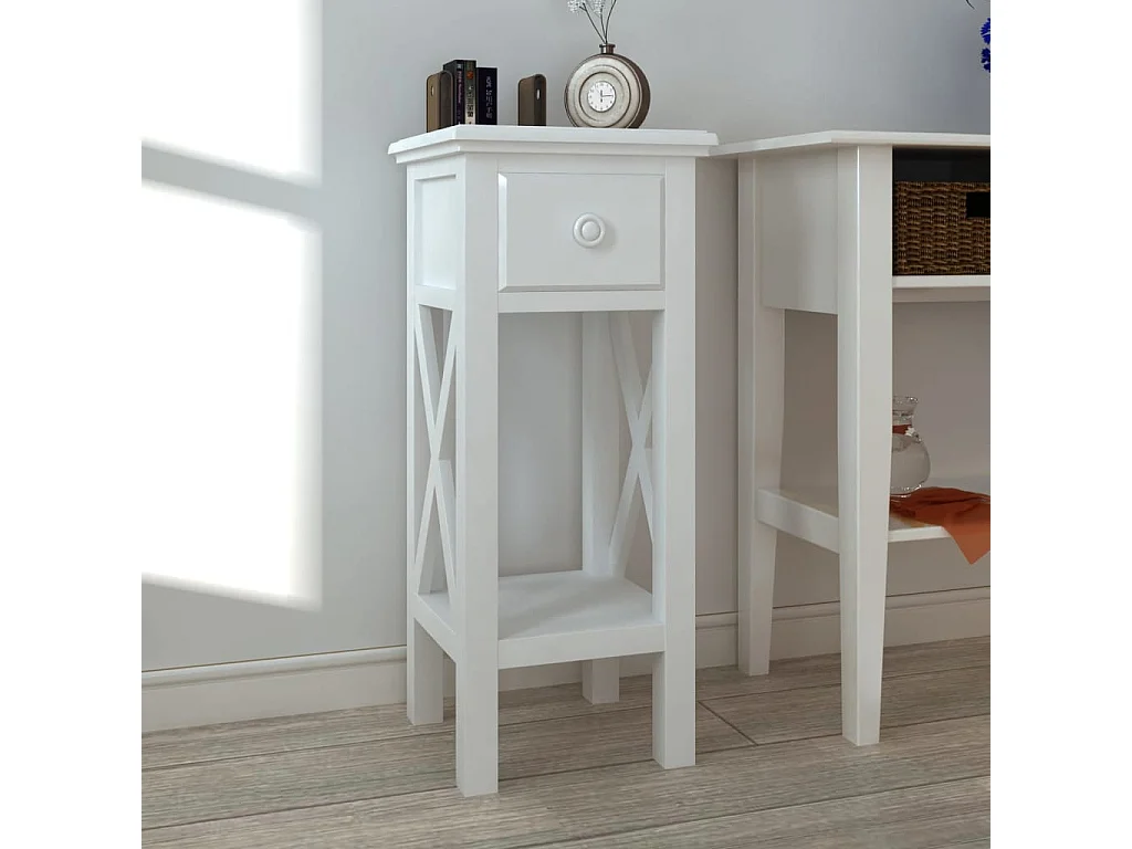 vidaXL, table d’appoint en bois, photo du marchand