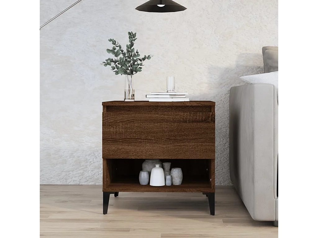 vidaXL, table d’appoint en bois, photo du marchand