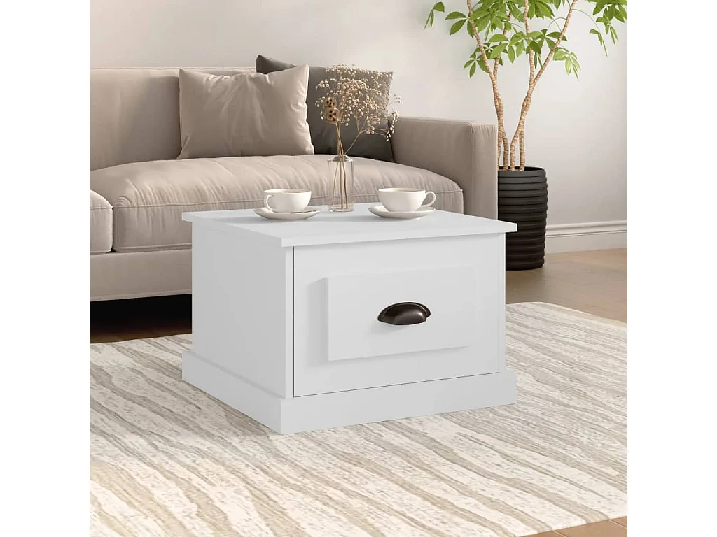 Vente-unique, table basse en bois, photo du marchand