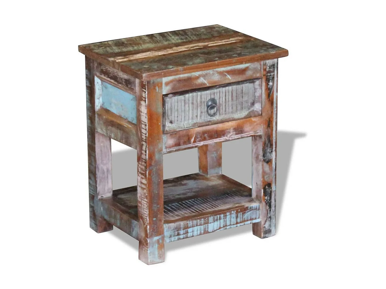 Les Tendances, table d’appoint en bois, photo du marchand