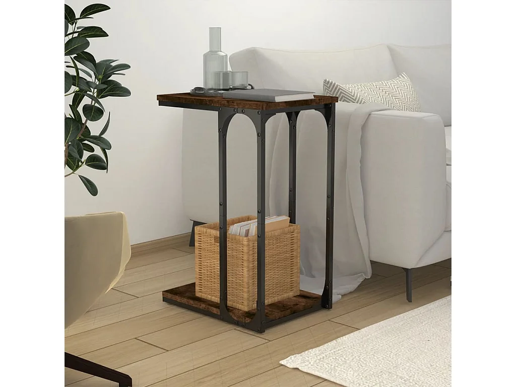 Clicnbuy, table d’appoint en bois, photo du marchand