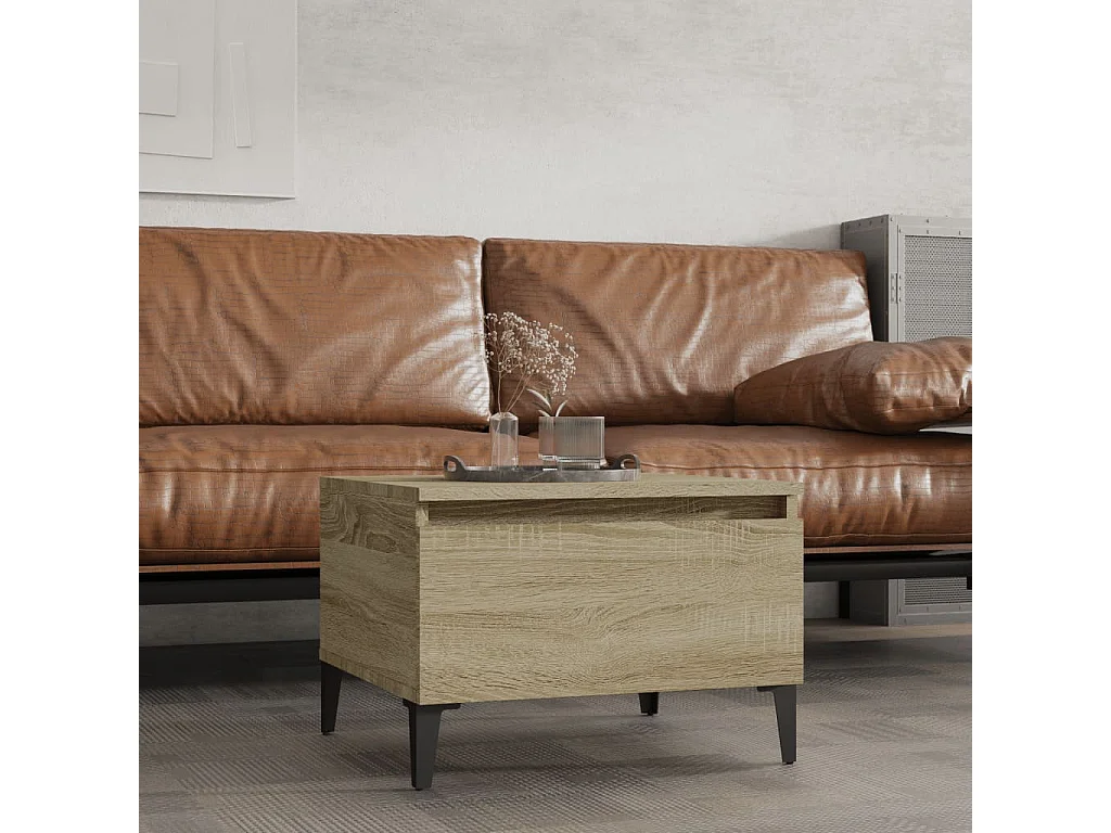 Clicnbuy, table d’appoint en bois, photo du marchand