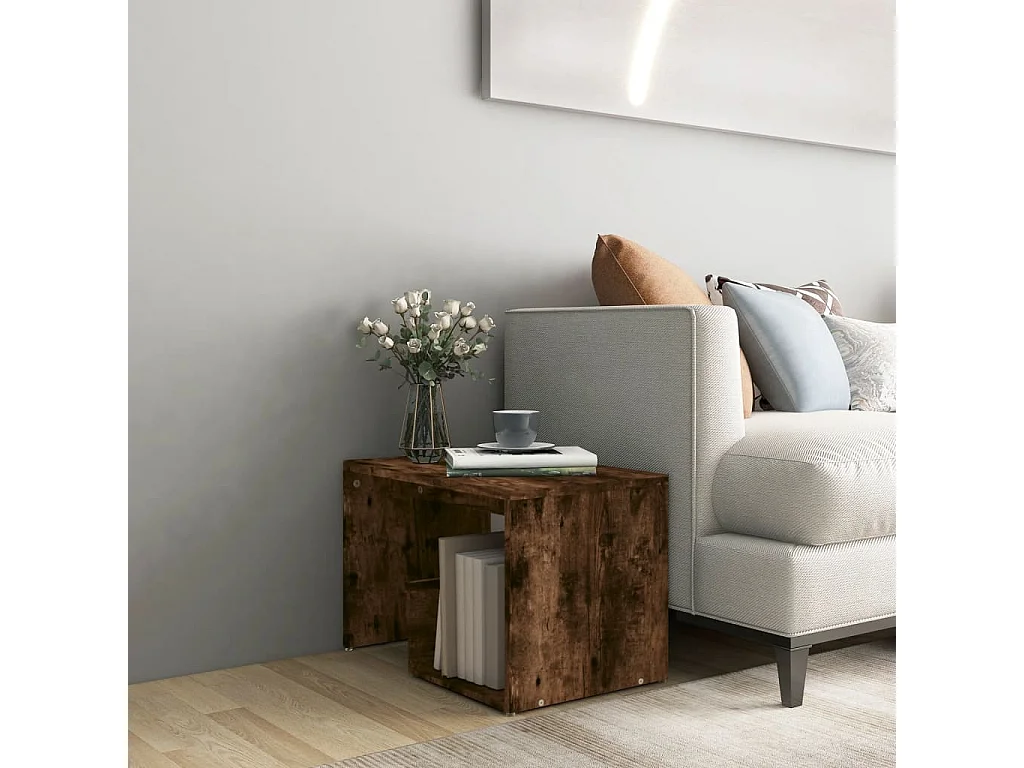 Clicnbuy, table d’appoint en bois, photo du marchand