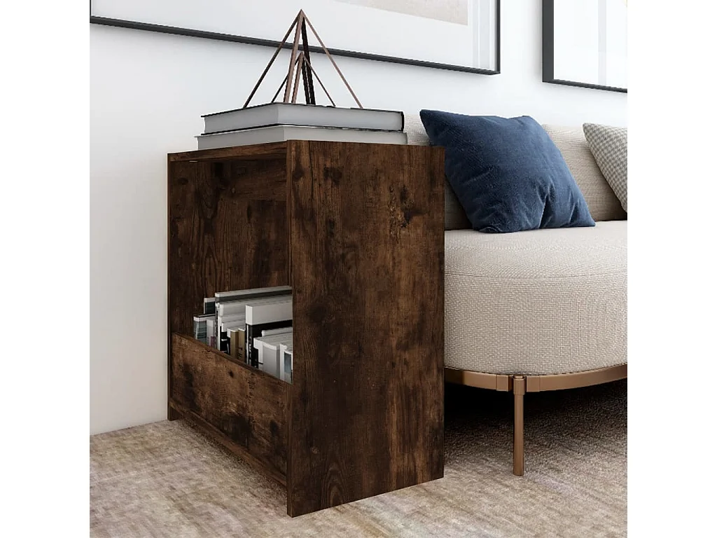 Clicnbuy, table d’appoint en bois, photo du marchand