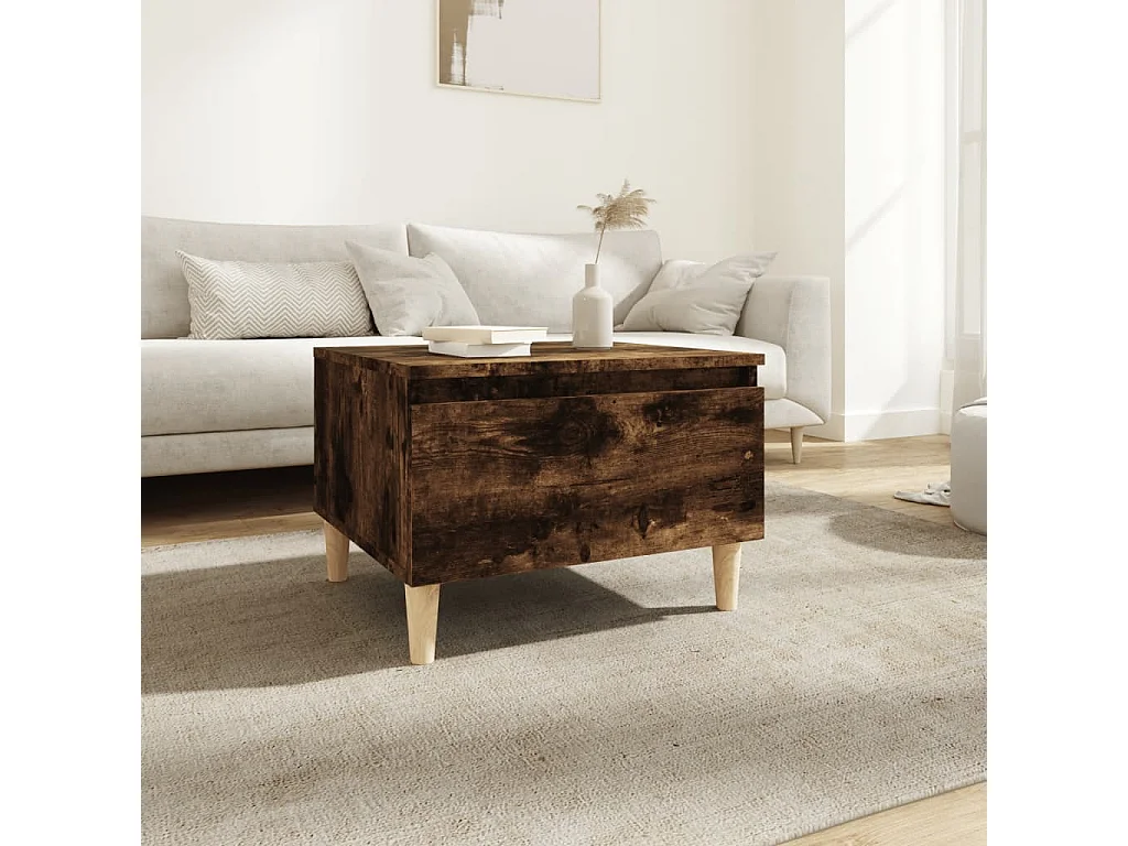 Clicnbuy, table d’appoint en bois, photo du marchand