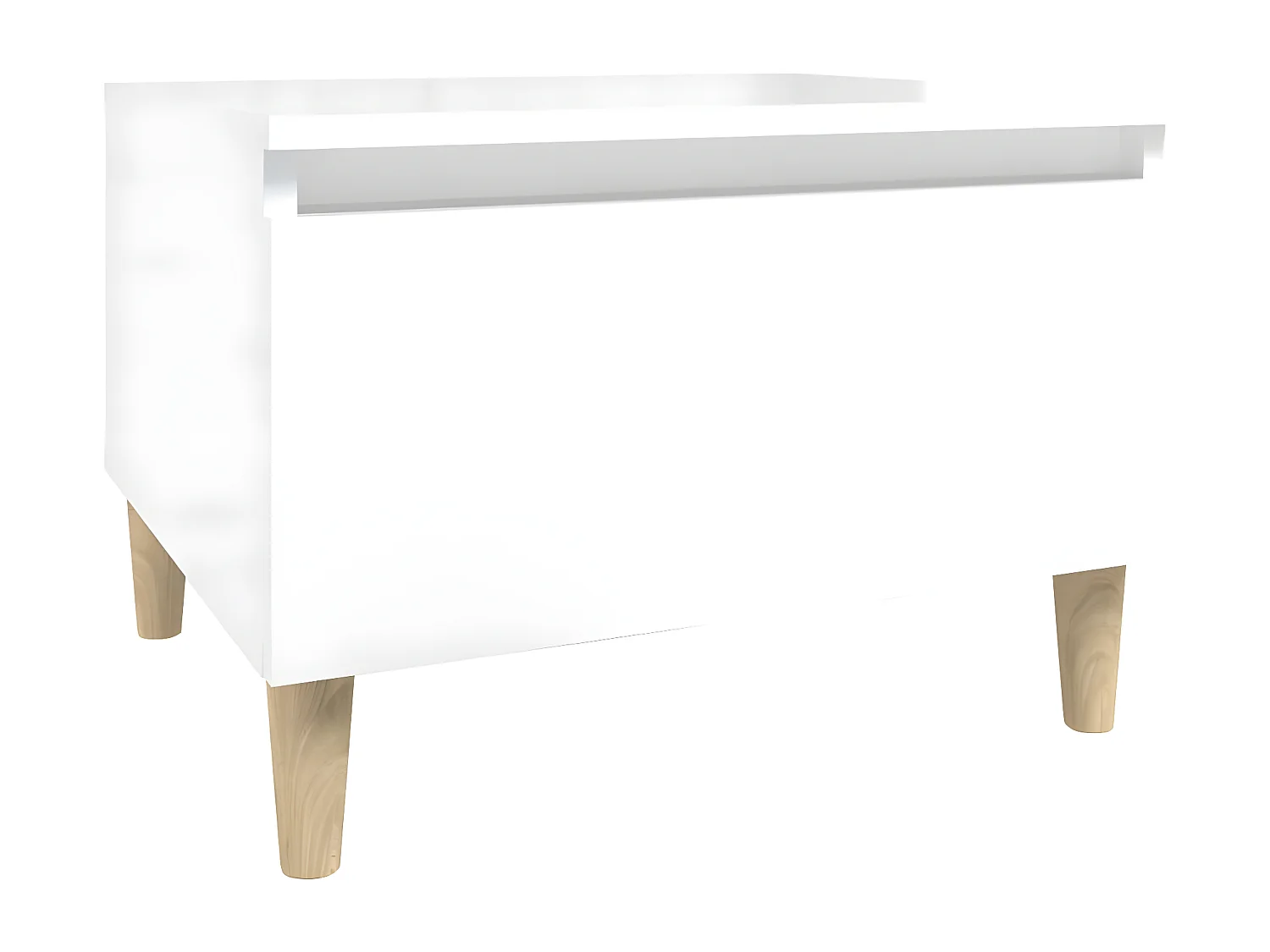 Les Tendances, table d’appoint en bois, photo du marchand