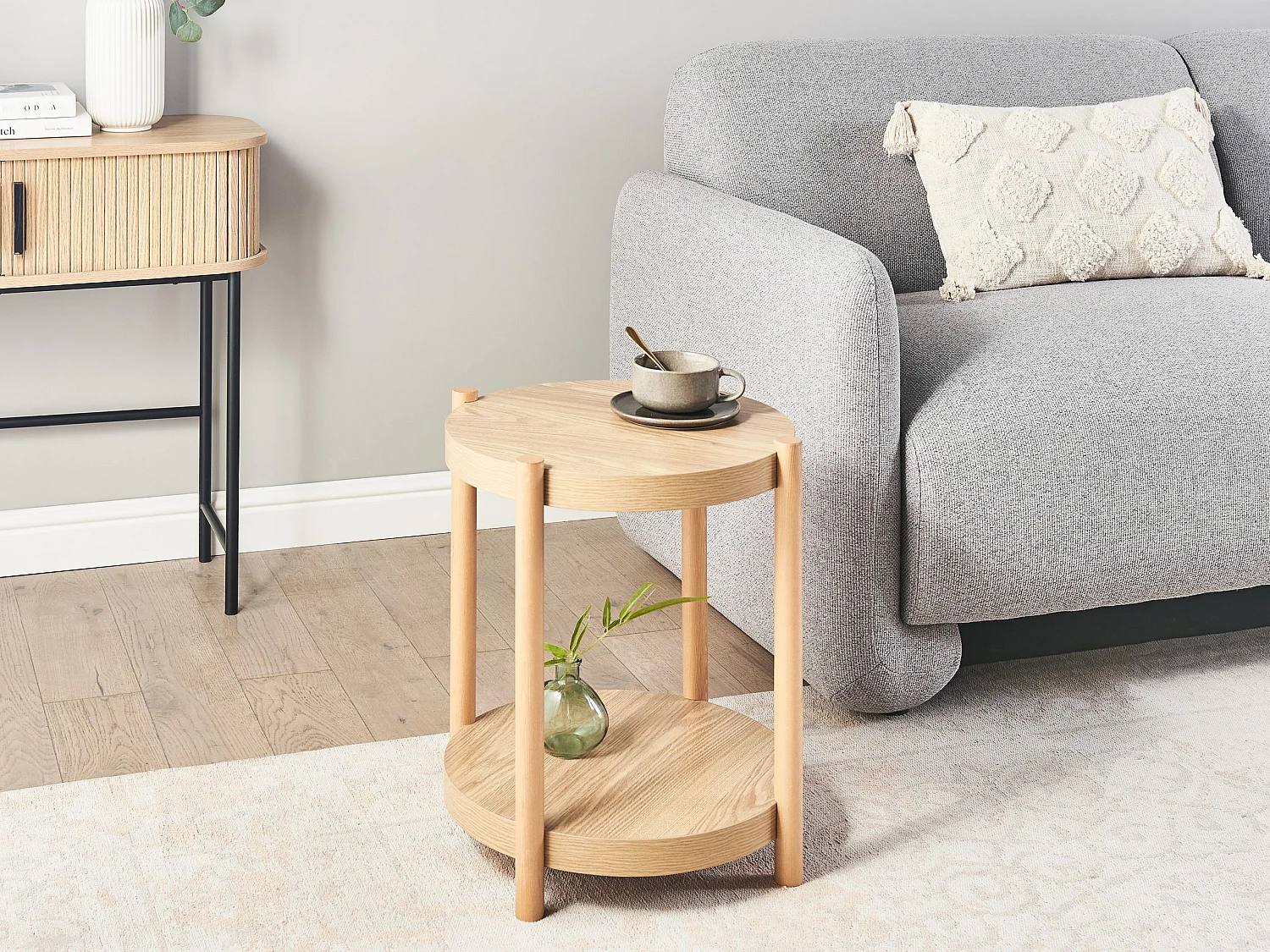 Beliani Connell, table d’appoint en panneau, photo du marchand