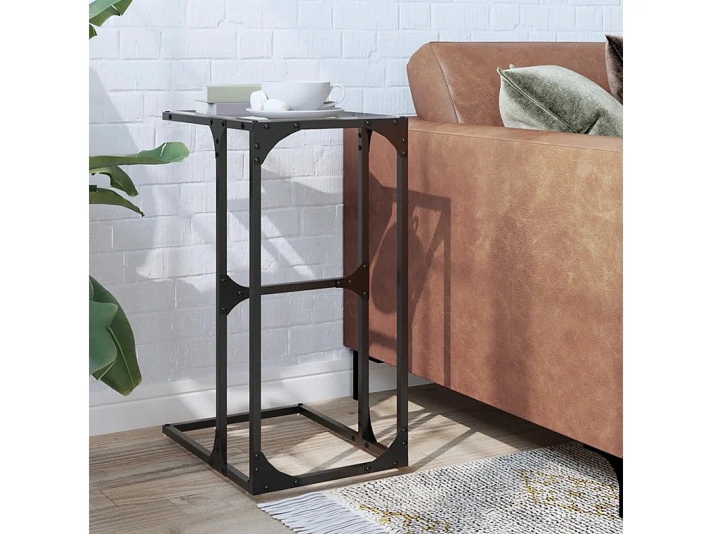 vidaXL, table d’appoint en verre, photo du marchand