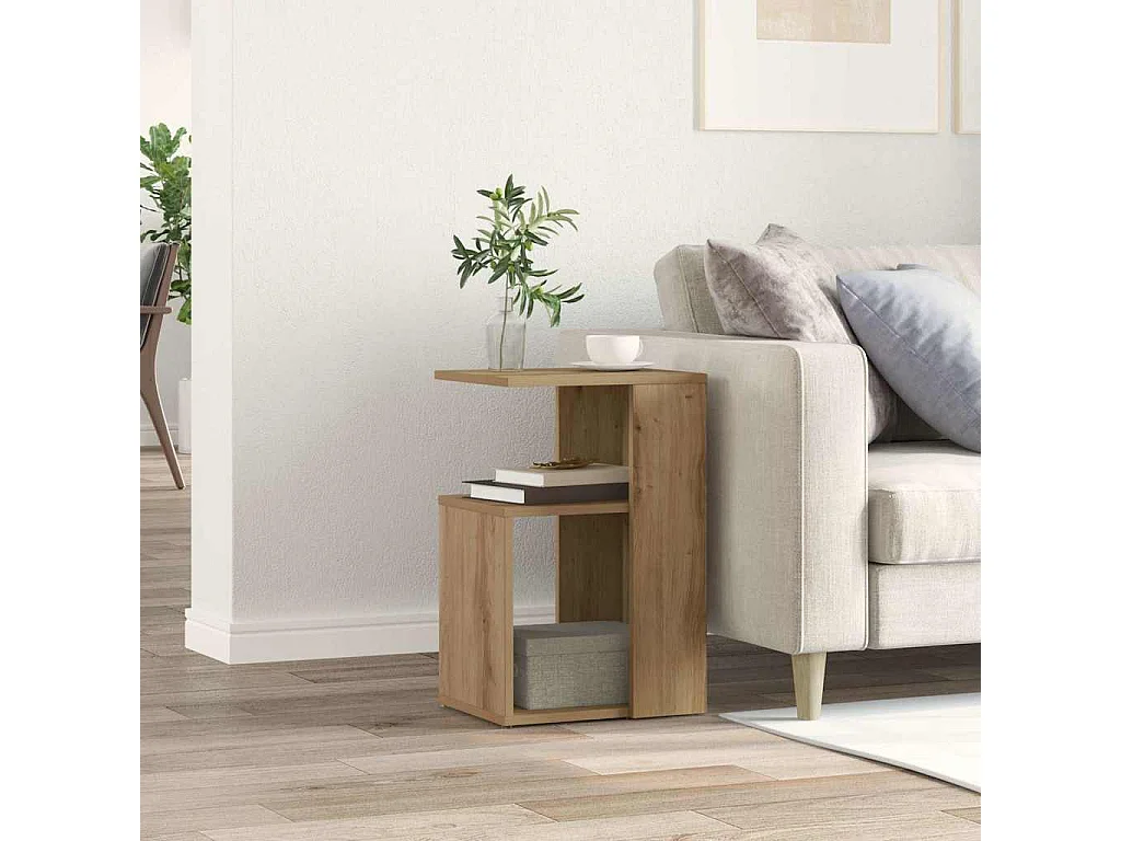 vidaXL, table d’appoint en panneau, photo du marchand