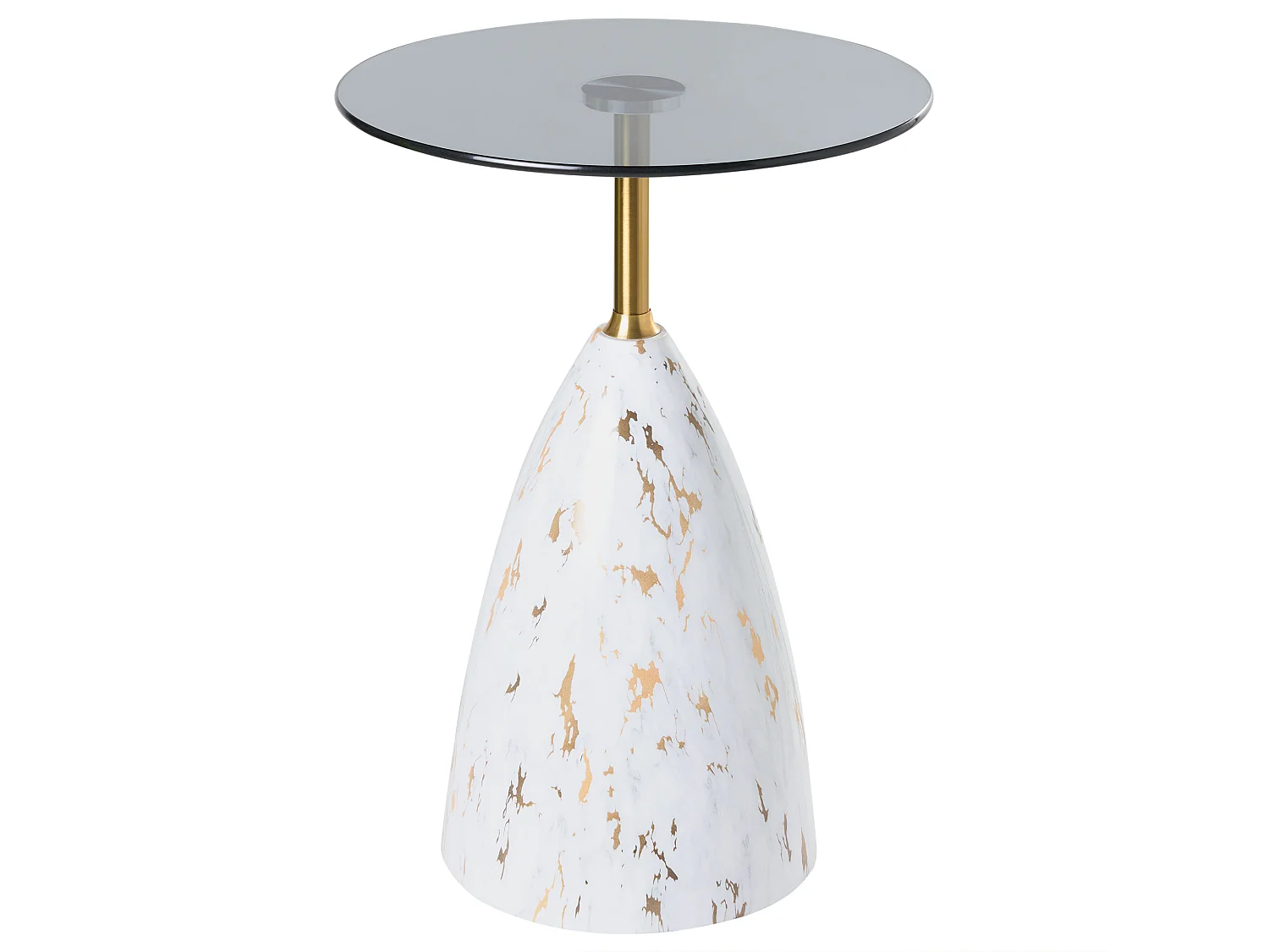 Beliani Wabby, table d’appoint en métal, photo du marchand