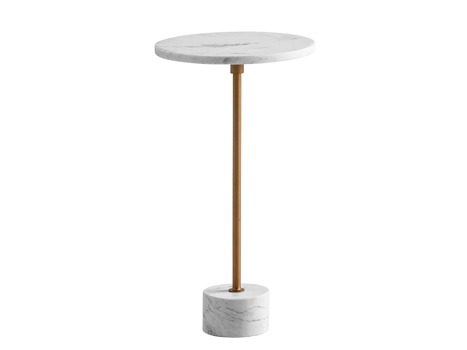 Vente-unique, table d’appoint en métal, photo du marchand