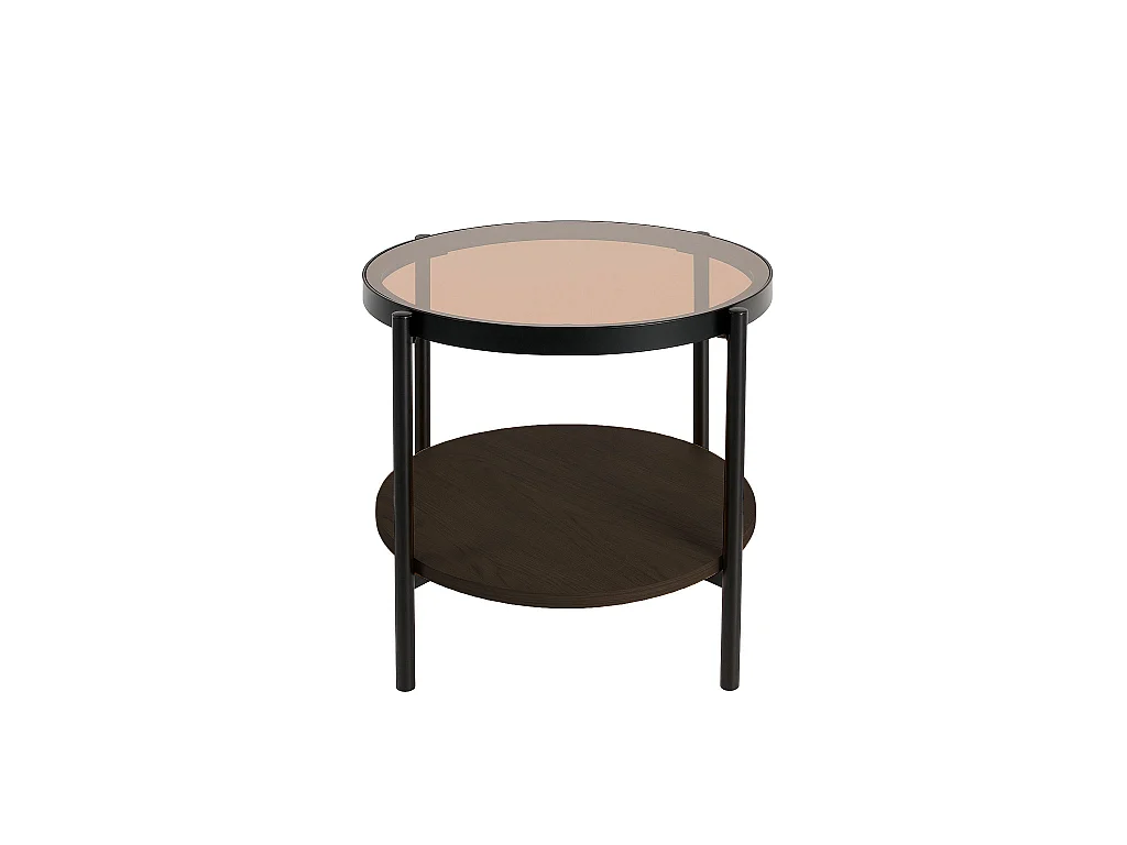 Vente-unique Hassel Table, table d’appoint en verre, photo du marchand