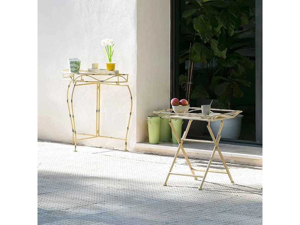 Wanderlust, table d’appoint en métal, photo du marchand